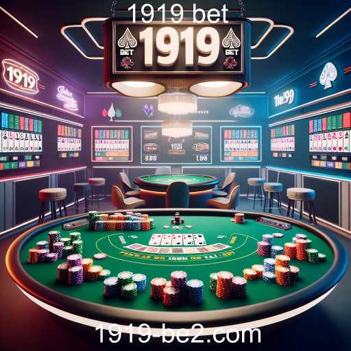 Atrações do Poker na 1919 Bet: Um Guia para Jogadores